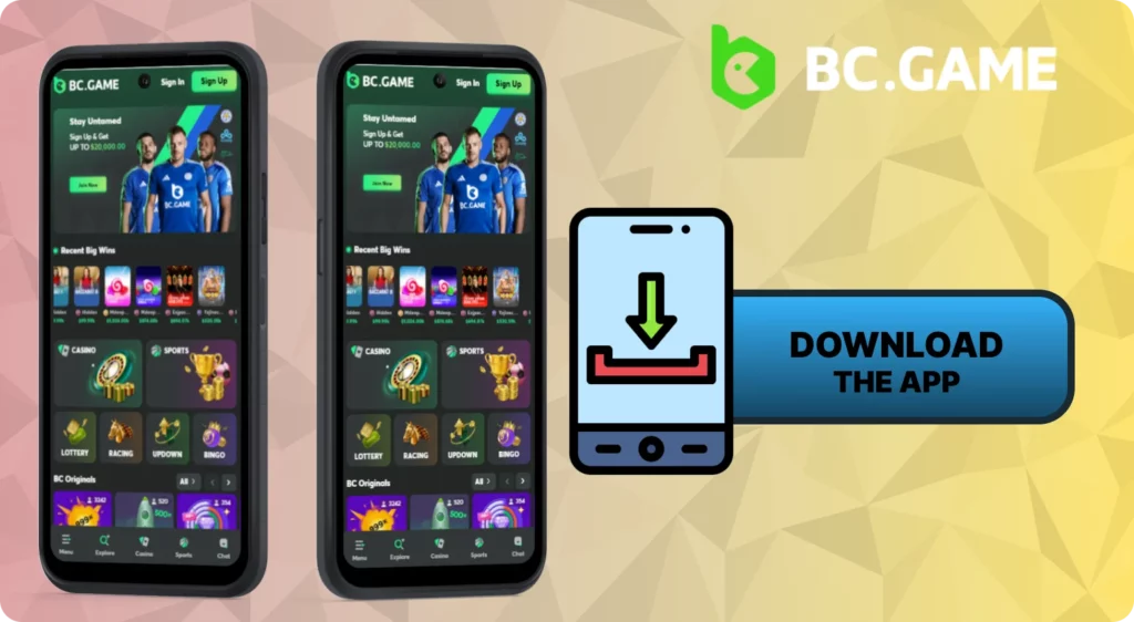 BC Game app dowload for Android